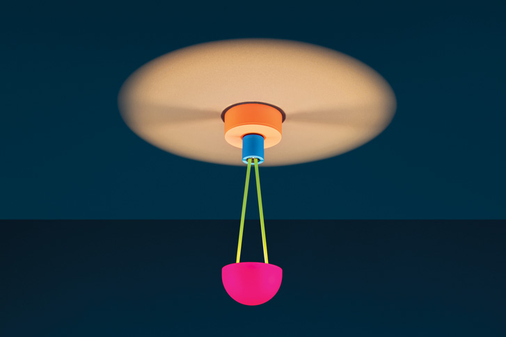 Ale C ceiling light by Enzo Catellani for Catellani and Smith