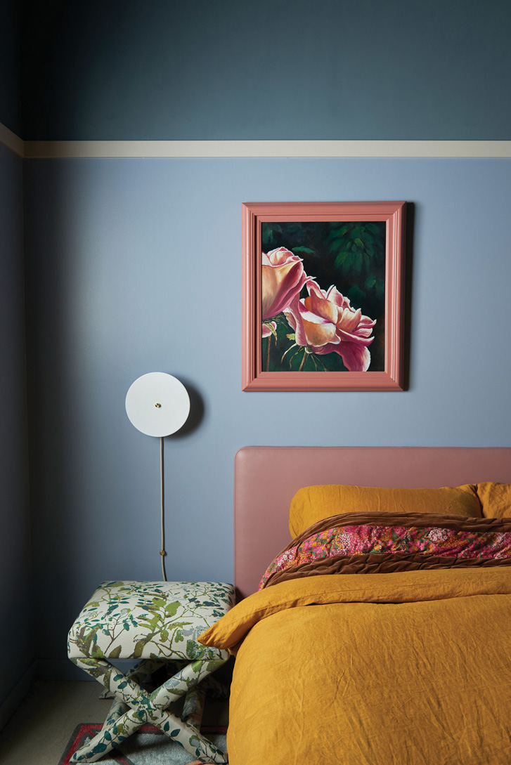 Studio Roslyn colourful bedroom design