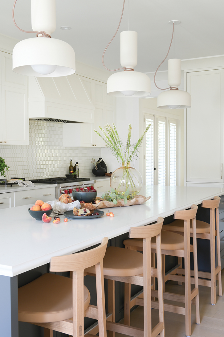 Enviable Designs white Kerrisdale kitchen