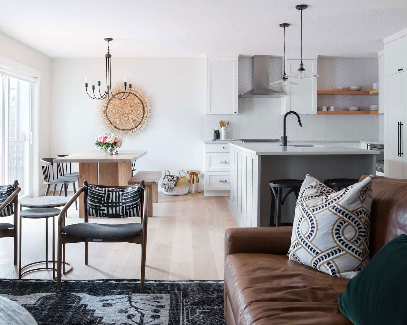 A BuilderBasic Calgary Home Gets a Custom Makeover Nine Years Later