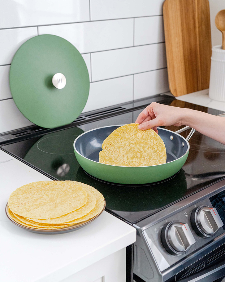 Kilne's New Everything Pan in Sage Green