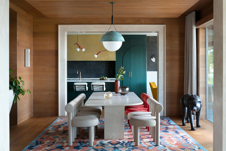 Plaidfox studio dining room design