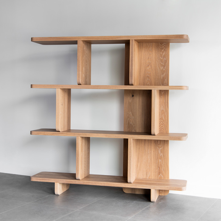 Provide and Lock and Mortice wood bookshelf