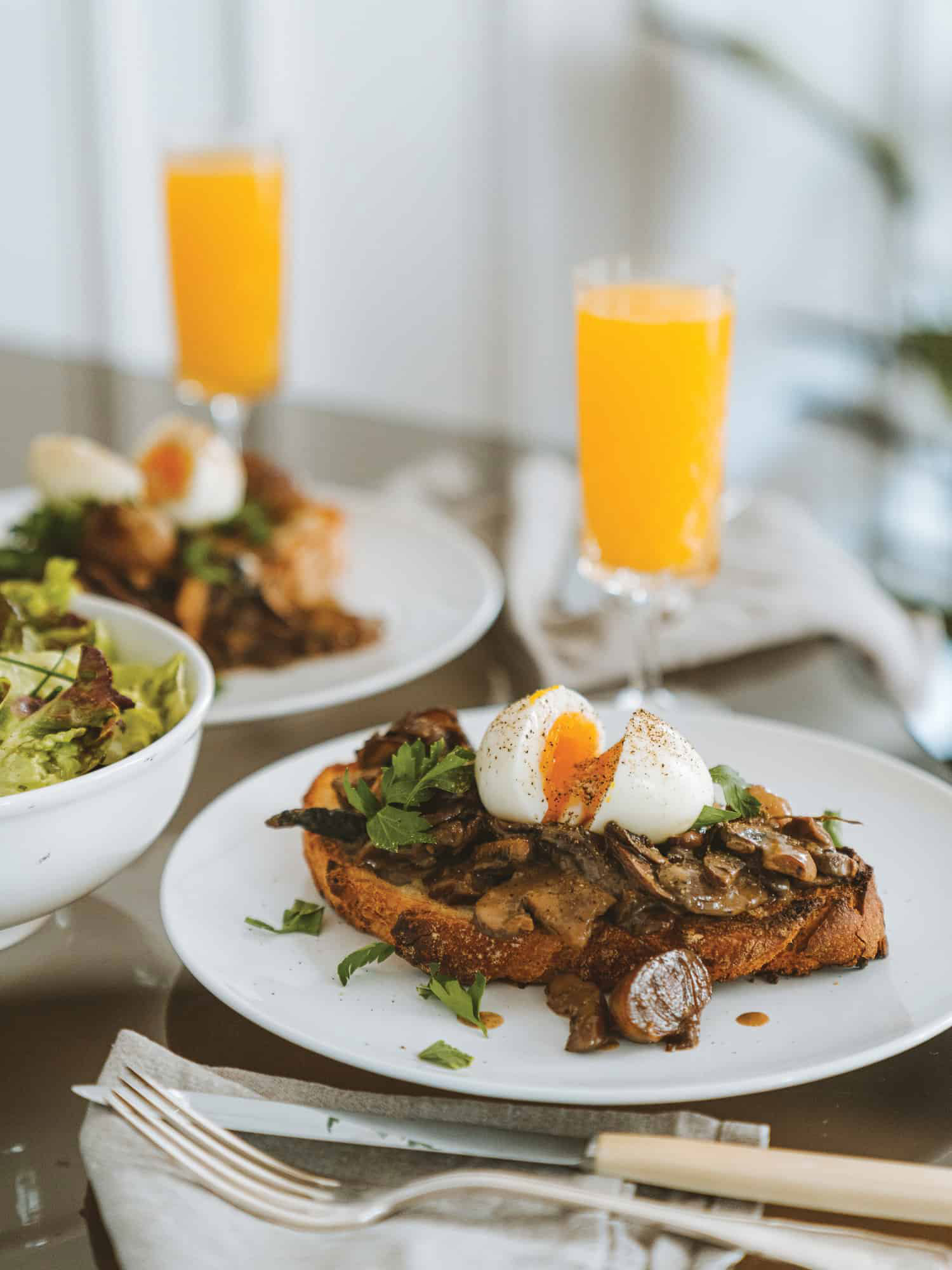 Recipe Mushrooms and Balsamic Onions on Toast Western Living Magazine