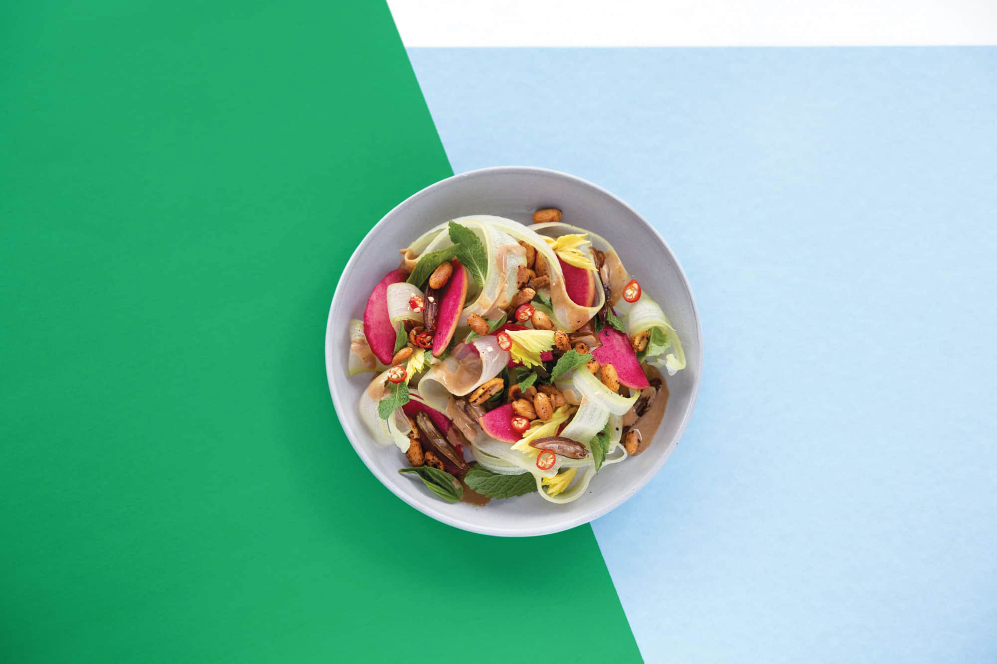 Recipe Celery, Apple and Peanut Salad Western Living Magazine