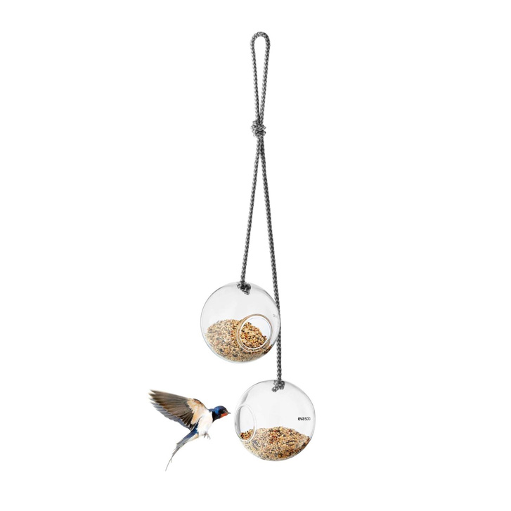 mouth-blown hanging bird feeder ($82) from Nineteen Ten 