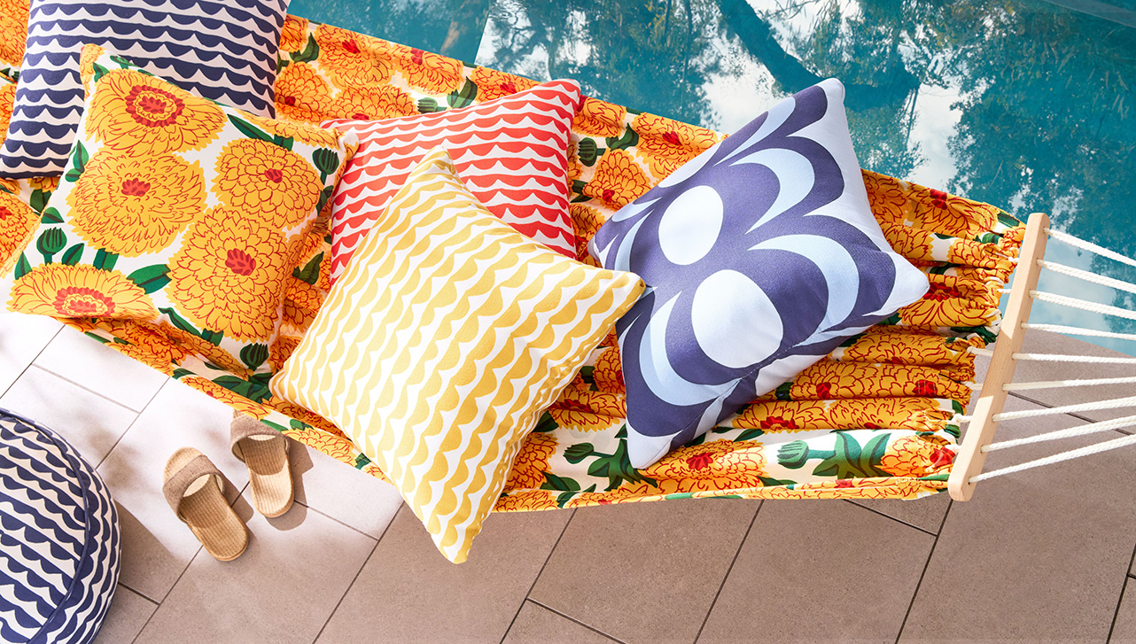 Marimekko Launches Outdoor Furniture Collab with West Elm