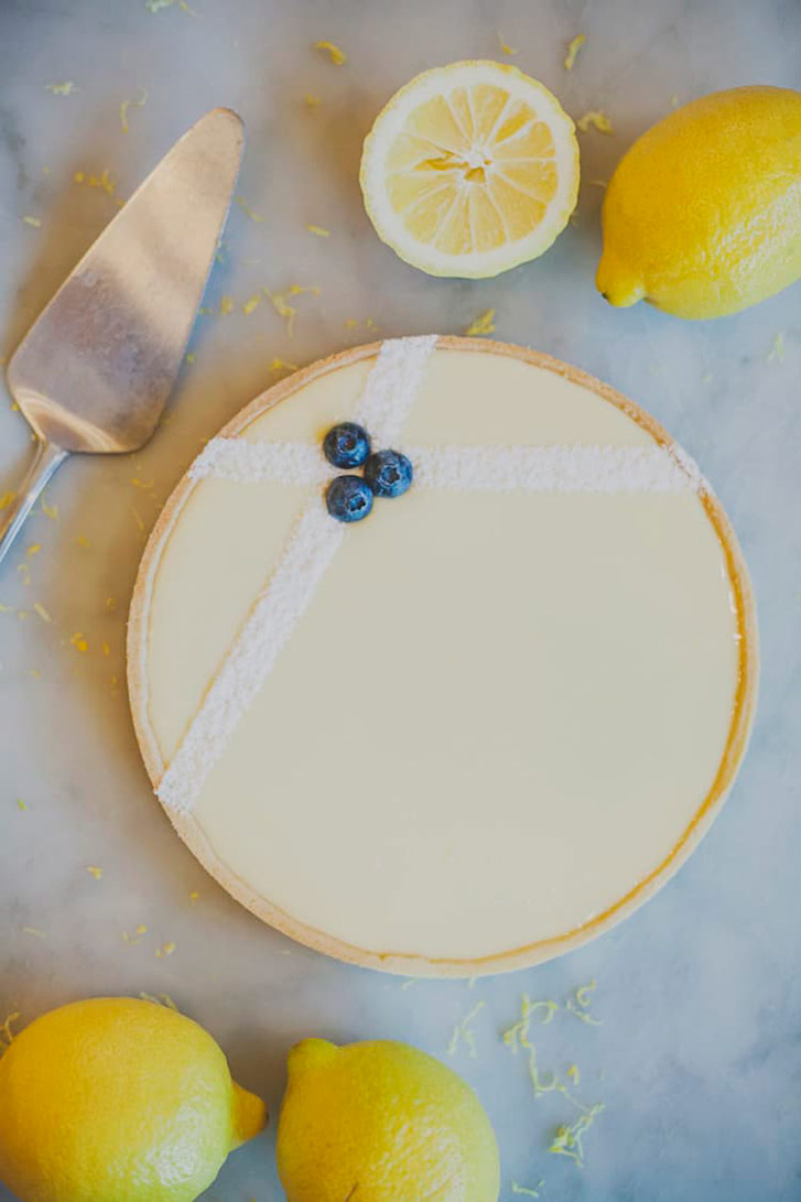 Duchess Bake Shop lemon cream tart
