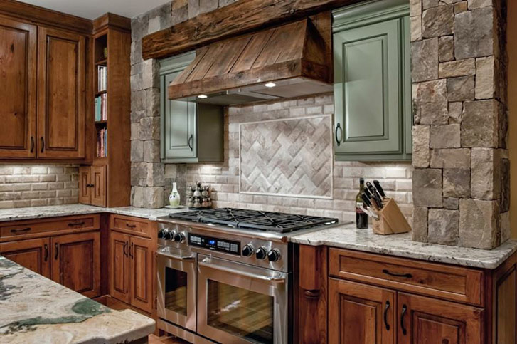 gray-stone-kitchen-backsplash-interior