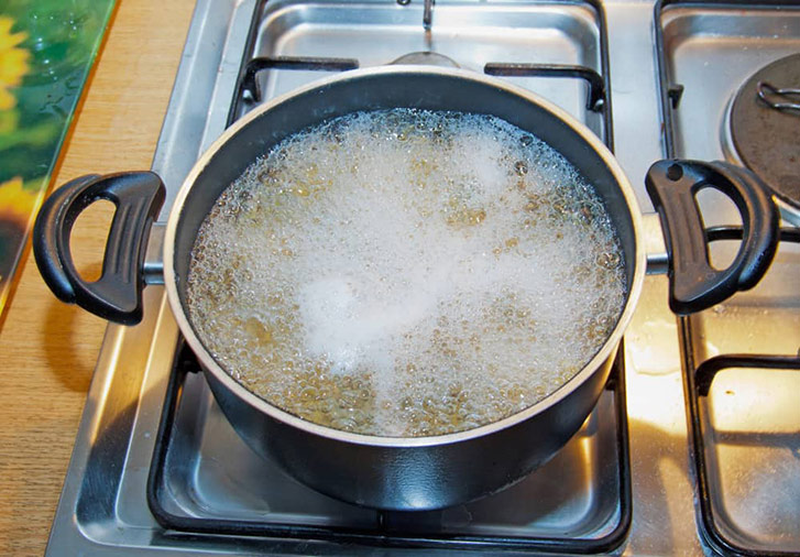 boiling water trick
