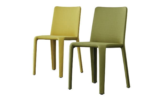 The leather Bonaldo My Time chairs ($1,080) are minimal and comfortable. bonaldo.it