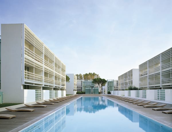 The seafront Jesolo Lido Village resort in Italy is light, airy and sophisticated— and anything but generic.