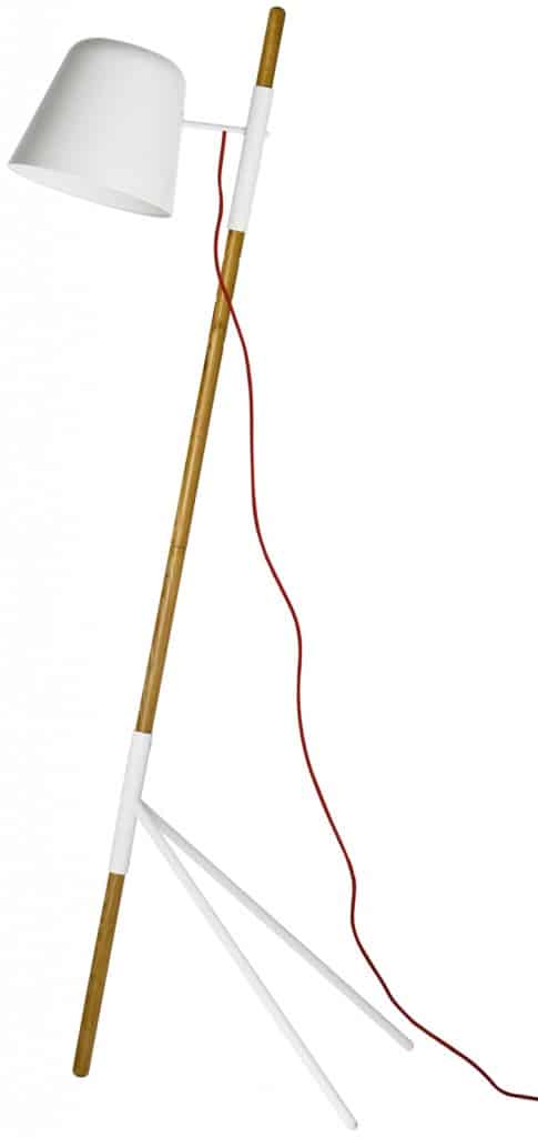 The adjustable Outrigger lamp ($459) is ideal for a multi-function space. boconcept.com