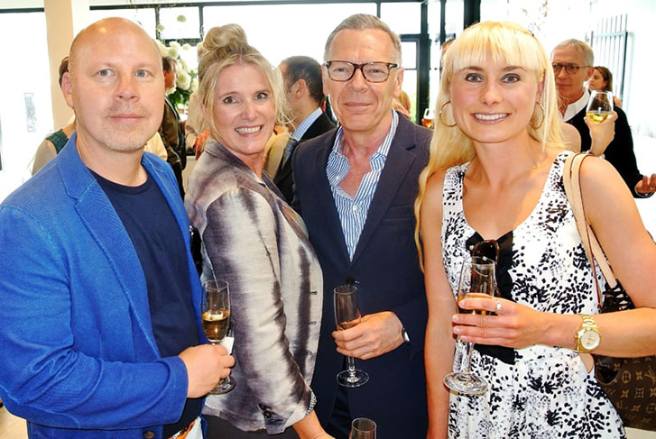 From left: Designers H Jay Brooks, Victoria Lloyd, Robert Bailey, and Cynthia Penner. 