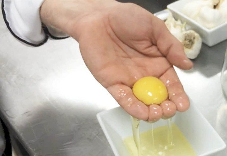 Separating Egg Whites