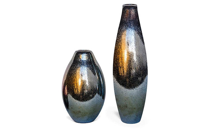 Inspired by the night sky, the 18 Karat Nebula vase (from $42) brings a hit of galaxy-chic into your space, thanks to a speckled, black lustre finish. 18 Karat, Vancouver, 18karatstore.com; Home Evolution, Calgary, home-evolution.com; Dwell Modern, Edmonton, dwellmodern.ca