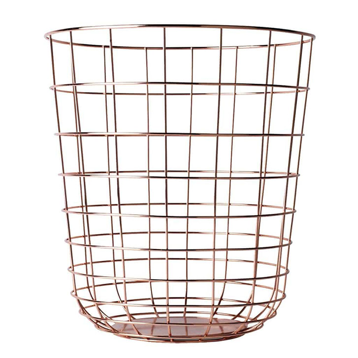 copper wire basket