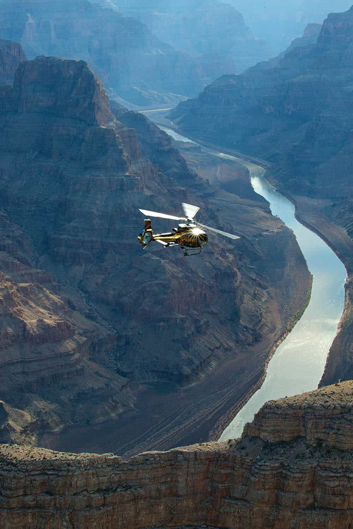 High above the Colorado River. (Photo: Bob Engelbrecht.)