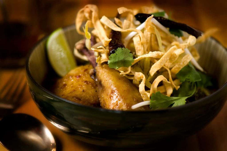 Curried Chicken and Noodle Soup (Khao Soi Gai)